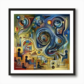 Abstract Painting 1 Art Print