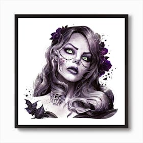 Day Of The Dead Girl Art Print