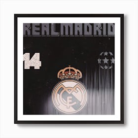 Real Madrid Art Print