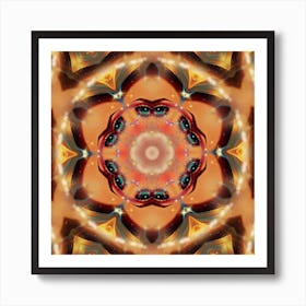 Abstract Mandala Art Print