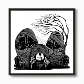 Stonies in the Wind Art Print