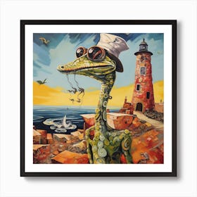 Lizard 2 Art Print