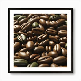 Coffee Beans 327 Art Print