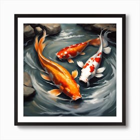 Koi Fish 2 Póster