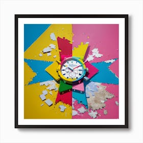 Watch Art Print