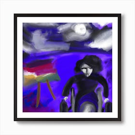 Creative Practice with Unseen Disability 5 Art Print