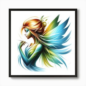 Fairy Wings 1 Art Print