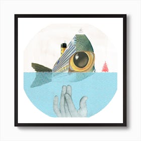 Fish & Chips Art Print