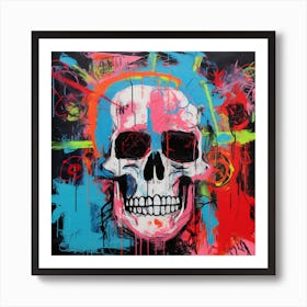 Skull 8 Art Print