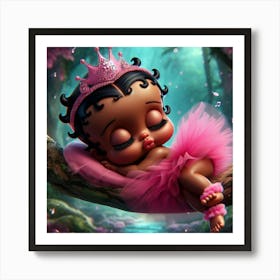 Sleeping Princess Art Print