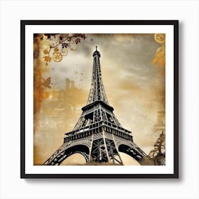 Paris Eiffel Tower 29 Art Print