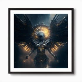 Angel Of The Sky Art Print