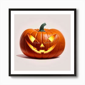 Halloween Pumpkin 3 Art Print