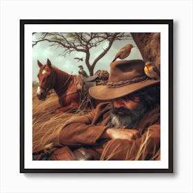 Wild West Art Print