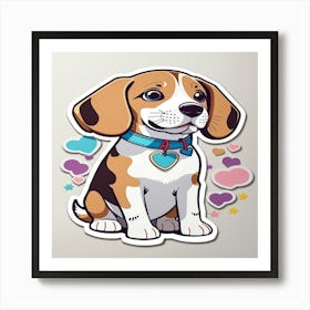 Beagle Art Print