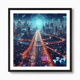 Futuristic era !? Art Print