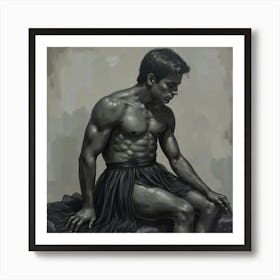 Muscular Man Poster