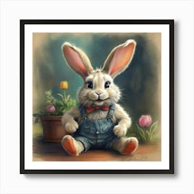 Easter Bunny 1 Art Print