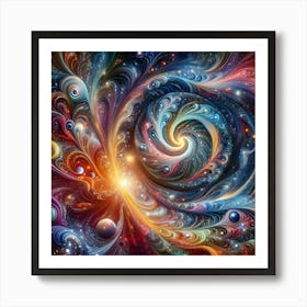 Hodge Pogge Dance  Fantasy Art Print