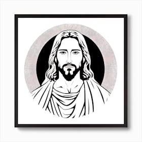 Jesus 1 Art Print
