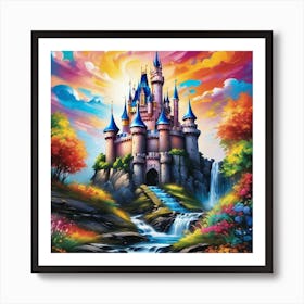 Cinderella Castle 22 Art Print