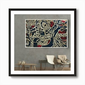 Abstract Painting 21 Art Print