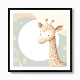 Giraffe Art Print