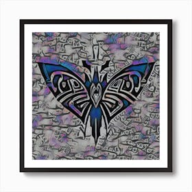 Butterfly Moth 5 Art Print
