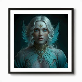 Celestial Guardian Art Print