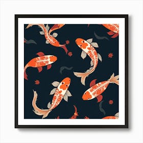 Koi Fish 107 Art Print