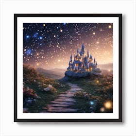 Fairytale Castle 2 Art Print