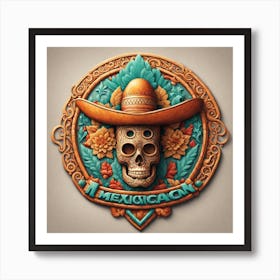 Mexican Skull 62 Poster