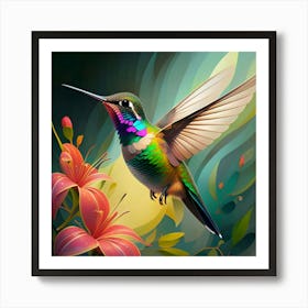 Hummingbird 22 Art Print