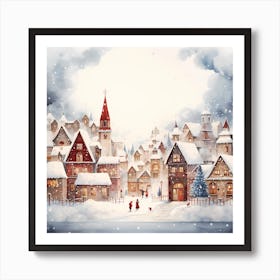 Whispers of Frost Art Print