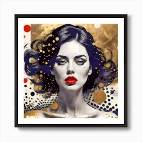 Portrait Of A Woman Art Print