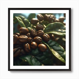 Coffee Beans 149 Art Print