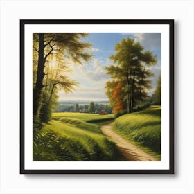 Path In The Countryside 4 Art Print