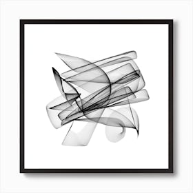 Sacred Gestural Strokes 1 Art Print