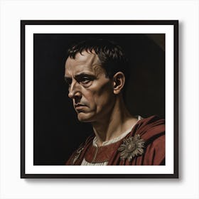 Portrait Of Julius Art Print