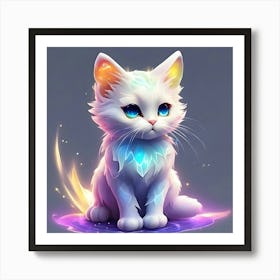 Cute Kitten 2 Art Print