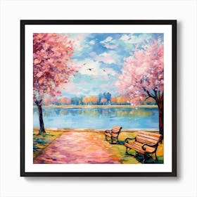 Cherry Blossoms 4 Art Print