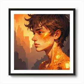 Portrait Of A Girl 29 Art Print