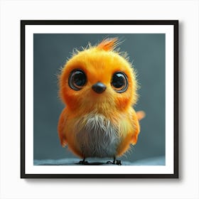 Cute Little Bird 39 Art Print
