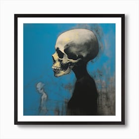 'The Skeleton' 2 Art Print