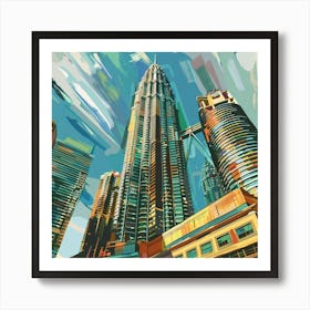 Petronas Towers 3 Art Print