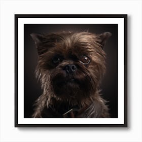 Portrait Of A Dog 21 Art Print