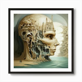 City In The Sky Art Print