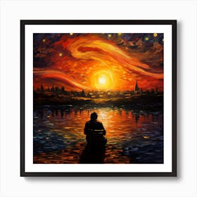 Starry Night Art Print