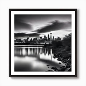 Toronto Skyline 5 Art Print