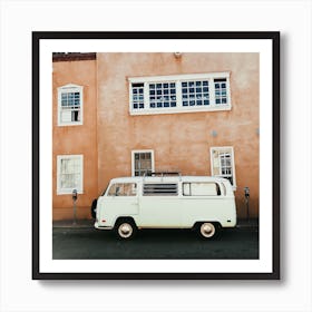 Vw In Santa Fe Square Art Print